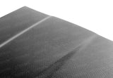 Seibon 70-73 Datsun 240Z OE Carbon Fiber Hood - HD7073DA240-OE