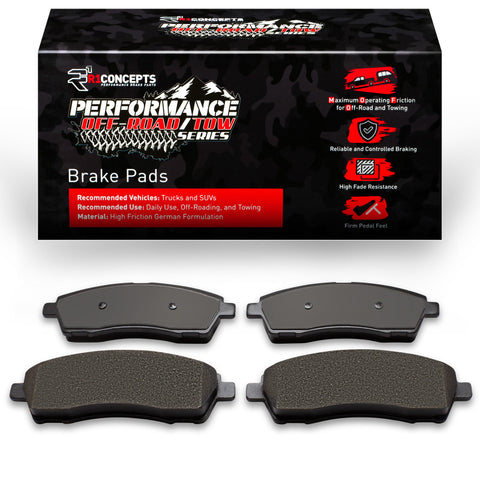 R1 99-05 Ford F-350 Super Duty 4WD Rear Off-Road/Tow Brake Pads - 2400-0757-00