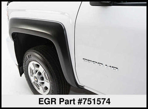 EGR 14+ Chev Silverado 6-8ft Bed Rugged Look Fender Flares - Set - 751574