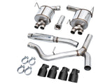 AWE Tuning 2022+ VB Subaru WRX Touring Edition Exhaust - Diamond Black Tips - 3015-43979