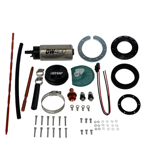DeatschWerks Universal In-Tank Pump Mount Includes DW400 415lph Fuel Pump - 9-401-5007