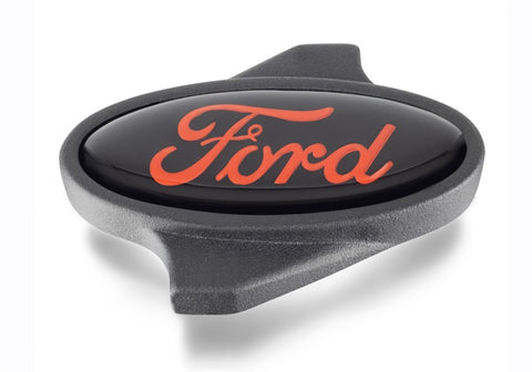 Ford Racing Air Cleaner Nut w/ Red Ford Logo - Black - 302-339