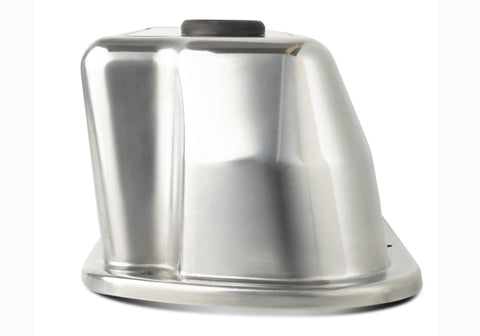 Ford Racing Logo Die-Cast Black Valve Covers Polished - 302-001