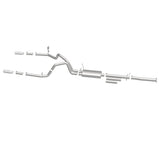 MagnaFlow Stainless Cat-Back Exhaust 2015 Chevy Silverado 2500HD 6.0L Dual Split Rear Exit 4in - 19027