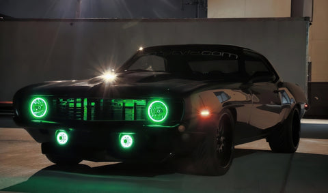 Oracle Pre-Installed Lights 7 IN. Sealed Beam - ColorSHIFT Halo - 6905-333