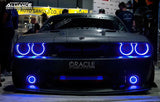 Oracle 0814 Dodge Challenger Dynamic Surface Mount Headlight/Fog Light Halo Kit COMBO - 1458-332
