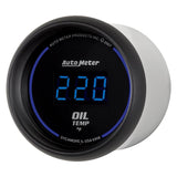 Autometer Cobalt Digital 52.4mm 0-340 deg F Oil Temperature Gauge - 6948