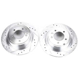 Power Stop 11-14 Chrysler 200 Rear Evolution Drilled & Slotted Rotors - Pair - AR83069XPR