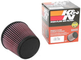 K&N Universal Clamp-On Air Filter 2.75in Flange ID x 5.875in Base OD x 4.5in Top OD x 5in Height - RU-5284