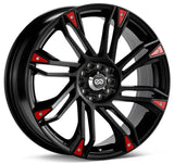 Enkei GW8 17x7 5x100/114.3 42mm Offset 72.6 Bore Matte Black Wheel - 448-770-0242BK