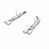 MagnaFlow 12 Ford Mustang V8 5.0L Dual Split Rear Exit Axle-Back Stainless Cat Back Perf Exhaust - 15077