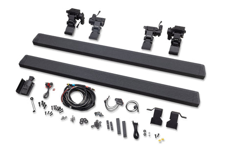 RealTruck 18-24 Jeep Wrangler 4dr VoltStep Electric Running Board Kit - Bedliner Coating - 20450674T
