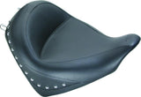Mustang 10-21 Honda VT1300CX Fury Wide Touring Solo Seat w/Studs - Black - 76280