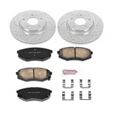 Power Stop 10-12 Hyundai Tucson Front Z23 Evolution Sport Brake Kit - K5806