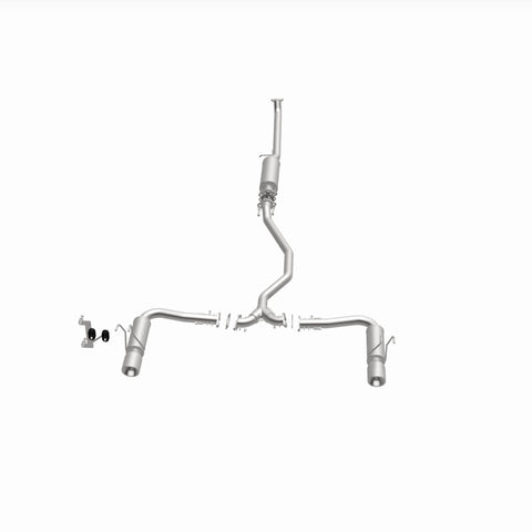 MagnaFlow 16-18 Honda Civic L4 2.0L Street Series Cat-Back Exhaust w/ Polished Tips - 19313