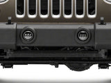 Raxiom 07-18 Jeep Wrangler JK Axial Series 4-In LED Fog Lights w/ RGB Halo - J143371
