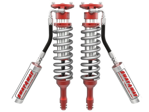 aFe 05-22 Toyota Tacoma / 03-09 4Runner V6 4L Sway-A-Way 2.5 Front Coilover Kit w/ Remote Reservoirs - 101-5600-19