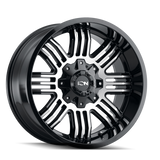 ION Type 144 20x9 / 6x135 BP / 18mm Offset / 106mm Hub Black/Machined Wheel - 144-2937B18