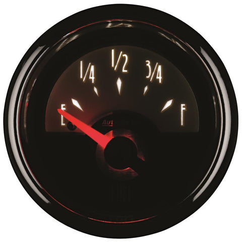 AutoMeter Gauge Fuel Level 2-1/16in. 240 Ohm(e) to 33 Ohm(f) Elec Cruiser - 1117