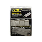 DEI Protect-A-Boot Sleeve - 1-1/4in I.D. x 6in - 8-pack - Silver - 10552