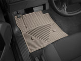 WeatherTech 14+ Chevrolet Silverado Front Rubber Mats - Tan - W308TN