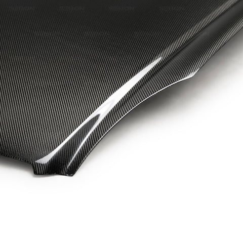 Seibon 03-07 Infiniti G35 Coupe OEM Carbon Fiber Hood - HD0305INFG352D-OE