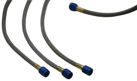 Vibrant Univ Oil Drain Kit incl 12in Teflon lined S.S. hose Fitting - 10281