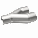 MagnaFlow Universal Trans Y-Pipe All SS 4inch (Dual) 3.5inch (Single) x 13inch (Overall) - 10800