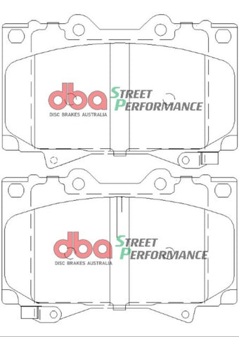 DBA 00-07 Toyota Land Cruiser SD610 Front Brake Pads - DB1365SD