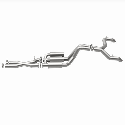 MagnaFlow Cat-Back 2021 Jeep Wrangler 6.4L Rock Crawler Series Dual Exit Stainless Exhaust - 19582