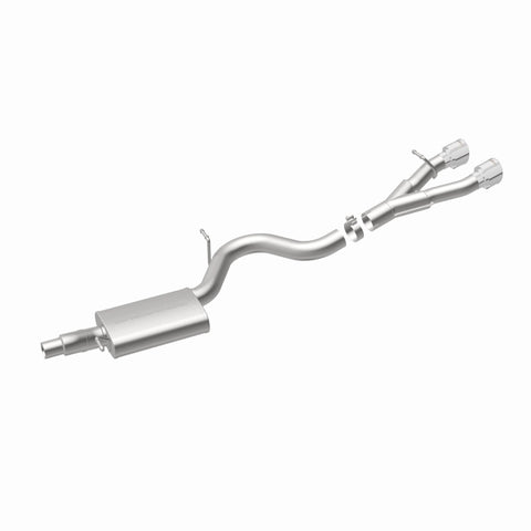 MagnaFlow 12-13 VW Golf L4 2.0L Turbocharged Dual Center Rear Exit Stainless Cat Back Perf Exhaust - 15156