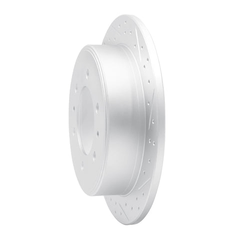 R1 06-10 Hummer H3T Rear Right Drilled & Slotted Geo-Carbon Rotor - 830-93001R