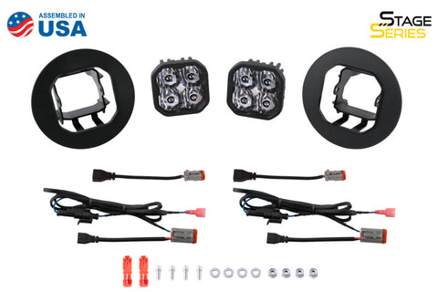 Diode Dynamics SS3 Sport Type GM-5 Kit ABL - White SAE Fog - DD7036