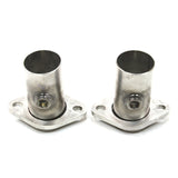 JBA 2.5in 304 Series Stainless Steel 2 Bolt Starter Tubes w/O2 sensor bungs - 31650-1ST