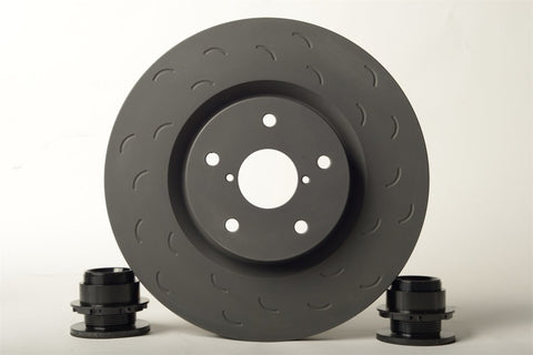 Hawk 07-18 Silverado 1500 Rear Talon Slotted-Only Street Rear Brake Rotors - HTS4406