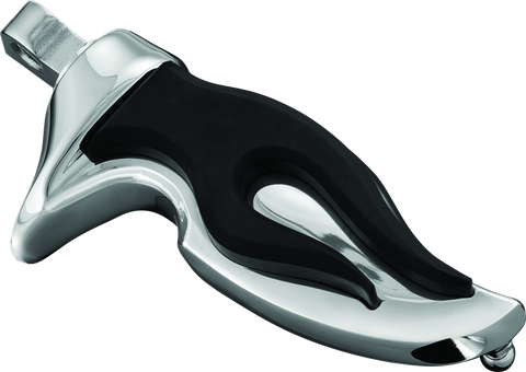 Kuryakyn Flamin Peg With Male Mount Adapter Chrome - 4416