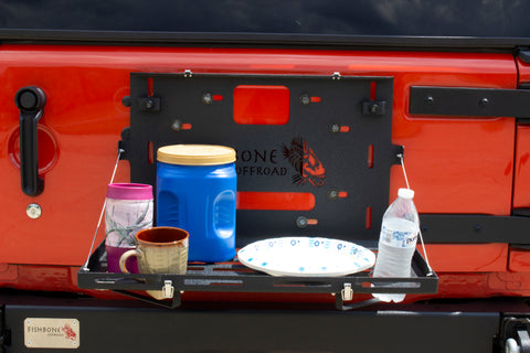 Fishbone Offroad 07-18 Jeep Wrangler JK Tailgate Table - FB25137