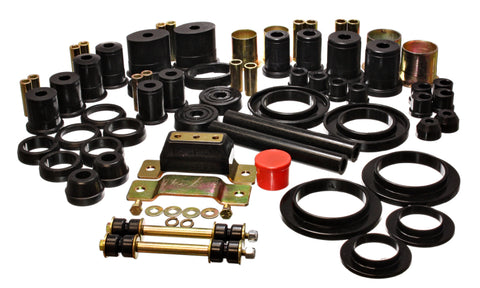 Energy Suspension 94-95 Ford Mustang Black Hyper-flex Master Bushing Set w/ V-8 - 4.18109G