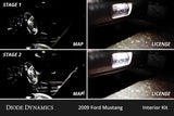 Diode Dynamics 05-09 d Mustang Interior LED Kit Cool White Stage 1 - DD0515