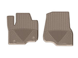 WeatherTech 2017+ Ford F-250/F-350/F-450/F550 (Crew Cab & SuperCab) Front Rubber Mats - Tan - W408TN