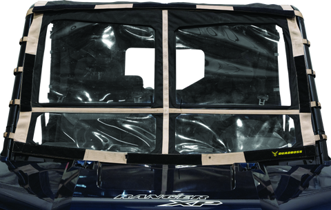 QuadBoss 15-19 Polaris Ranger 1000 Diesel Soft Windshield - 375790