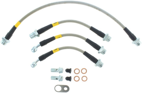StopTech 08-11 Scion xB Rear Stainless Steel Brake Lines - 950.44525