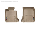 WeatherTech 04-10 BMW 528i/528xi Front FloorLiner - Tan - 451641