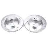 Power Stop 98-03 Mercedes-Benz ML320 Front Evolution Drilled & Slotted Rotors - Pair - EBR626XPR