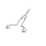 MagnaFlow Cat-Back SS 2.5in Dual Split Rear Exit (OEM Tips) 15-16 Dodge/Chrysler Charger/300 5.7L V8 - 19226