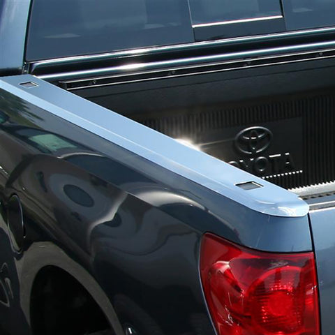 Putco 07-13 Toyota Tundra - Short Bed - 6.5ft Bed Stainless Steel Skins (Holes) - 59595