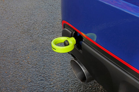 PERRIN 13-20 & 2022 Subaru BRZ / 13-16 Scion FRS / 17-20 Toyota 86 Tow Hook Kit (Rear) - Neon Yellow - PSP-BDY-255NY