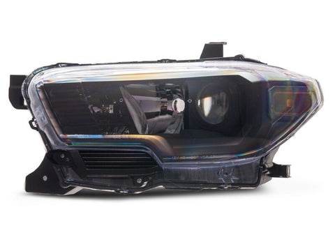 Raxiom 16-23 Toyota Tacoma Axial Series OE Replacement Headlights- Black Housing- Clear Lens - TT26262