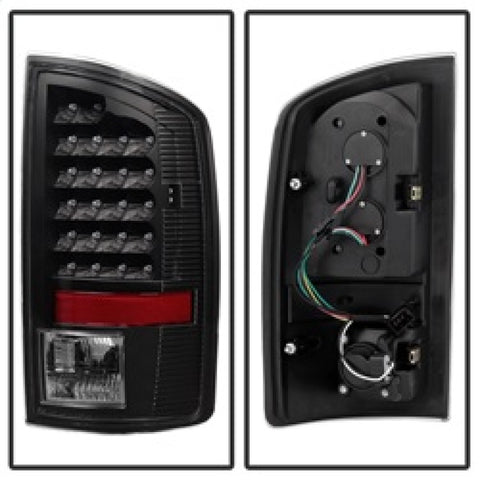 xTune Dodge Ram 02-06 1500 / Ram 2500/3500 03-06 LED Tail Light Black ALT-JH-DR02-LED-BK - 5072979