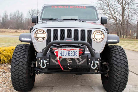 Fishbone Offroad 07-18 Jeep Wrangler JK Barracuda Bull Bar (use w/ FB22341) - FB22342